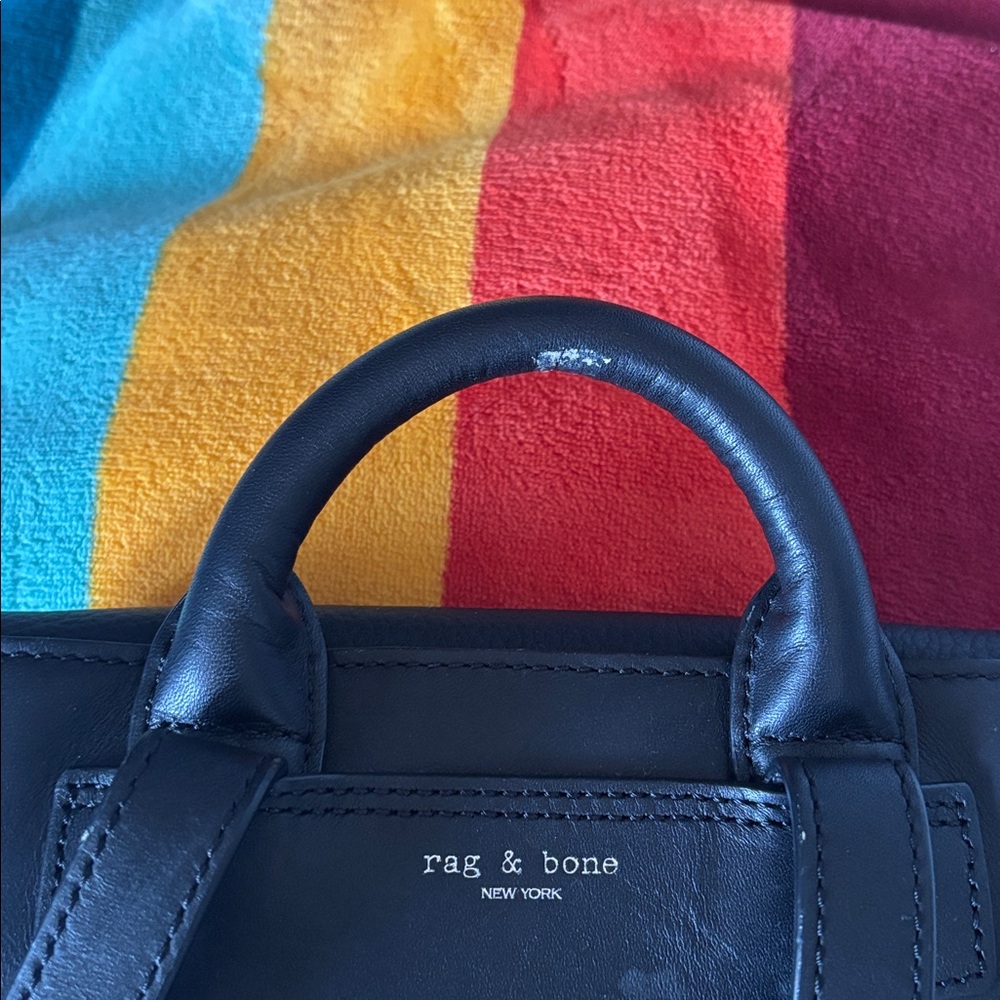 rag & bone Black Backpack - Picture 6 of 14